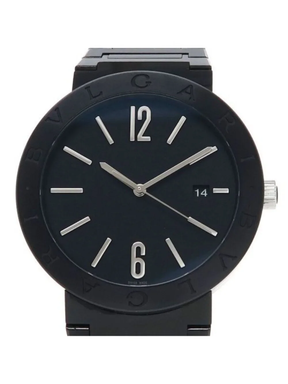 Bvlgari 41 Watch Silver